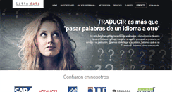 Desktop Screenshot of latin-data.com